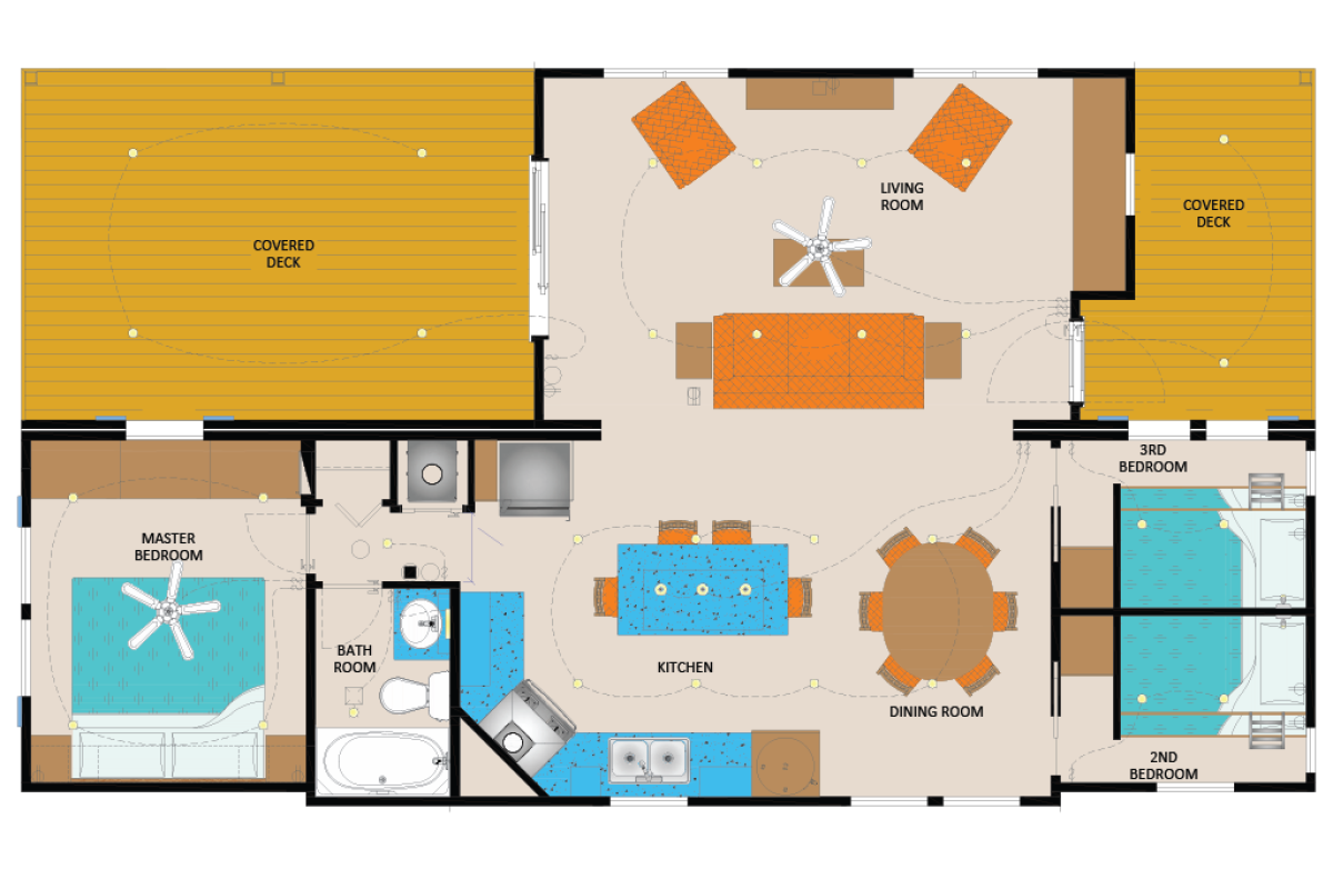 Massasauga - Floor Plan