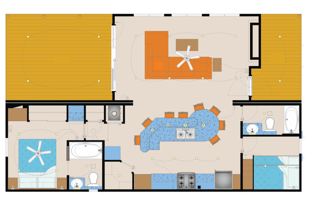 Beausoleil Model - Floor Plan