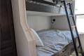 Bedroom in Beckwith cottage model at Wye Cottages in Midland Ontario
